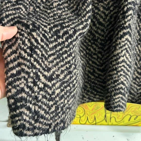 ALFRED SUNG Black and Tan Cardigan Medium - Picture 10 of 13